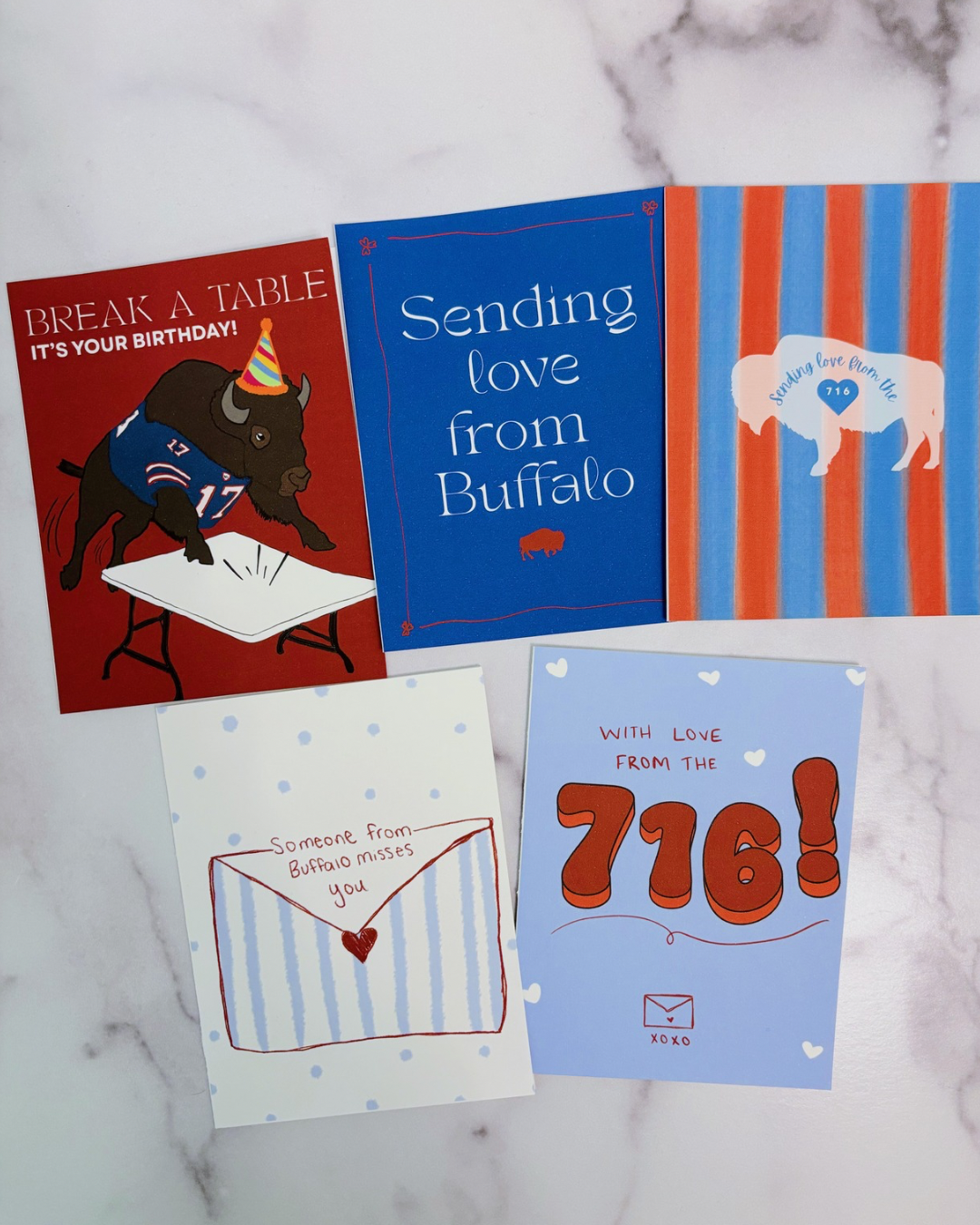 Buffalo card collection