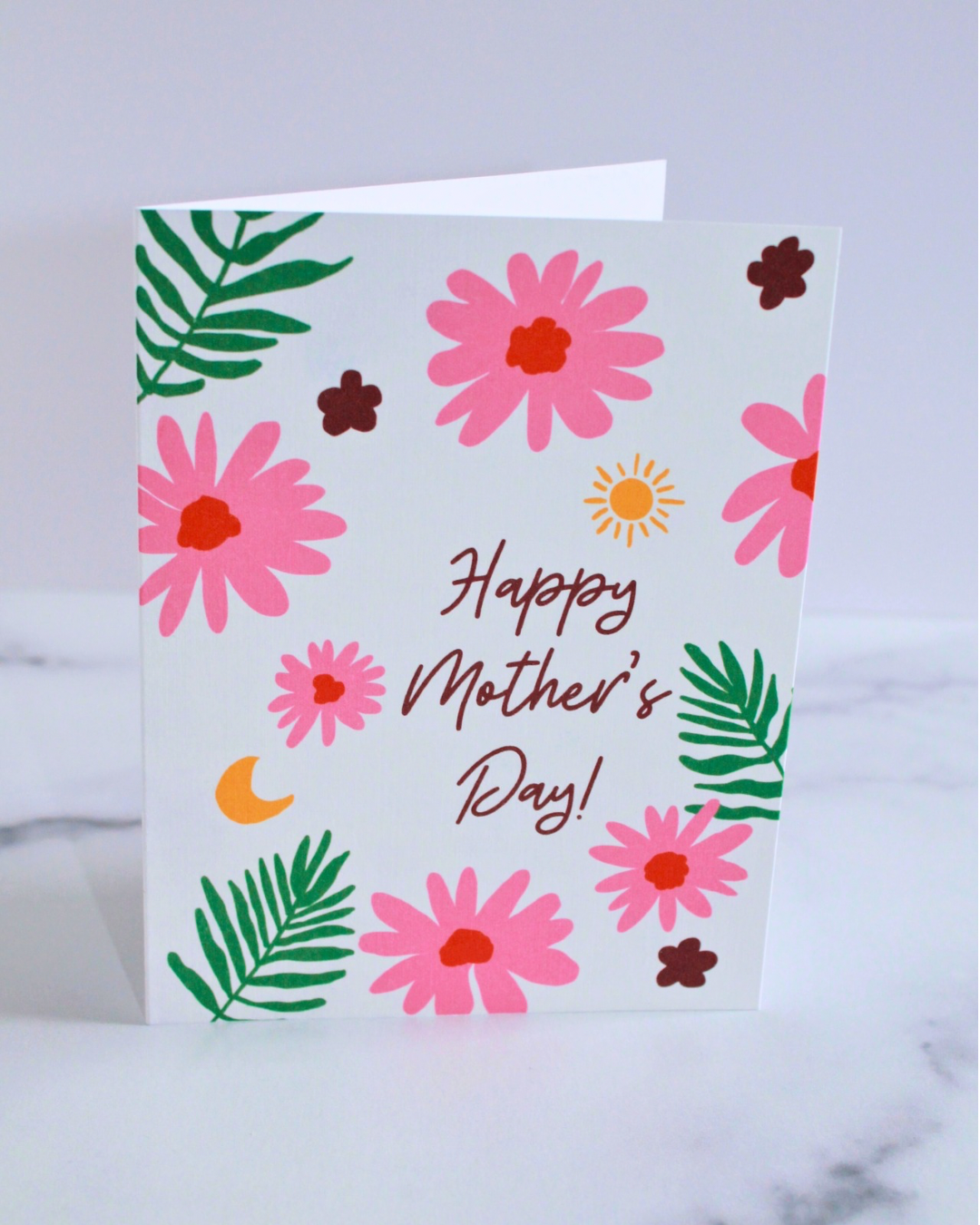 Floral Mother’s Day card