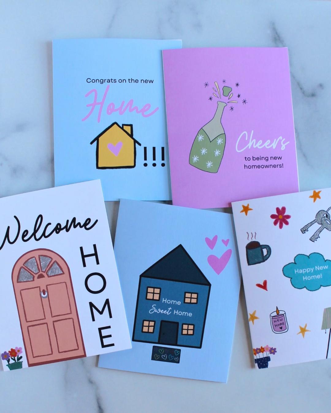New home cards
