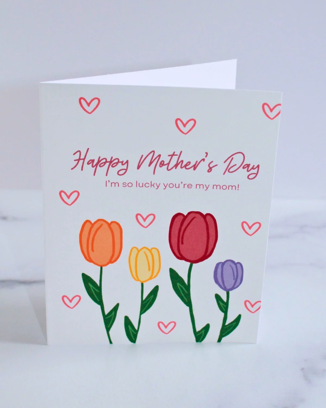 Tulip Mother’s Day card