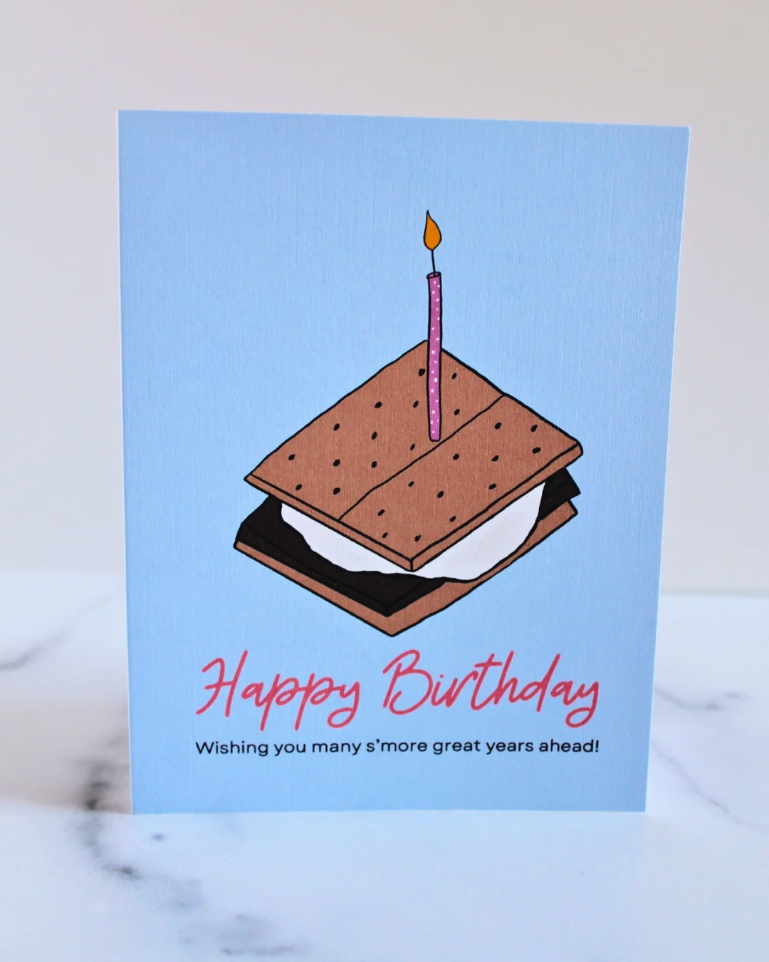 S’more birthday card