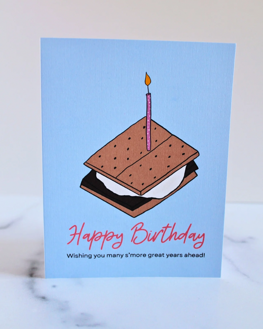 S’more birthday card