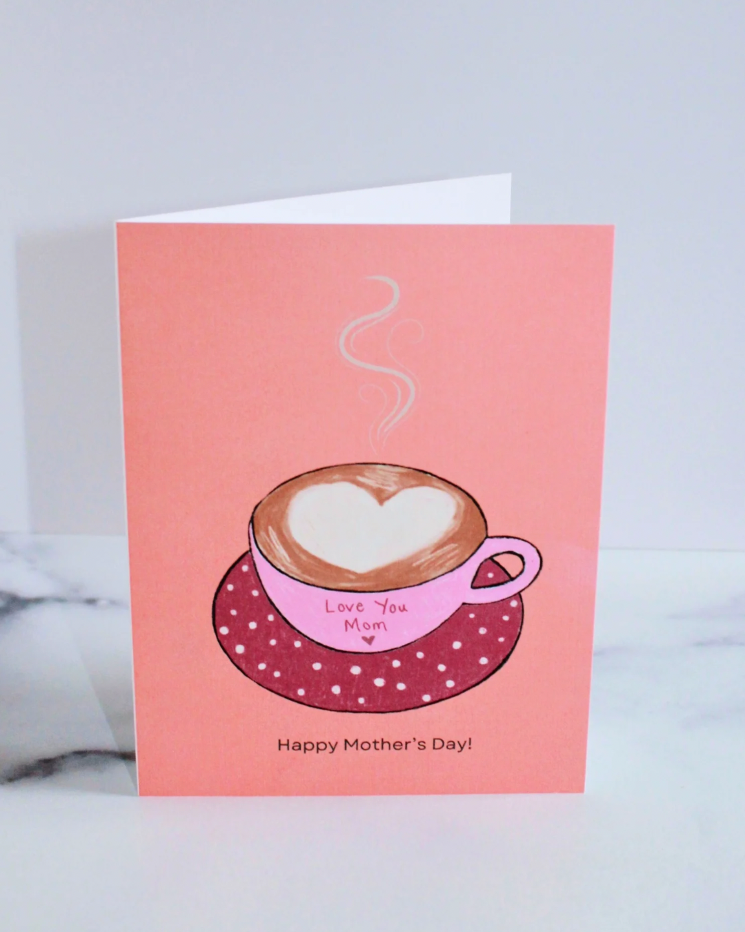 Latte Mother’s Day card